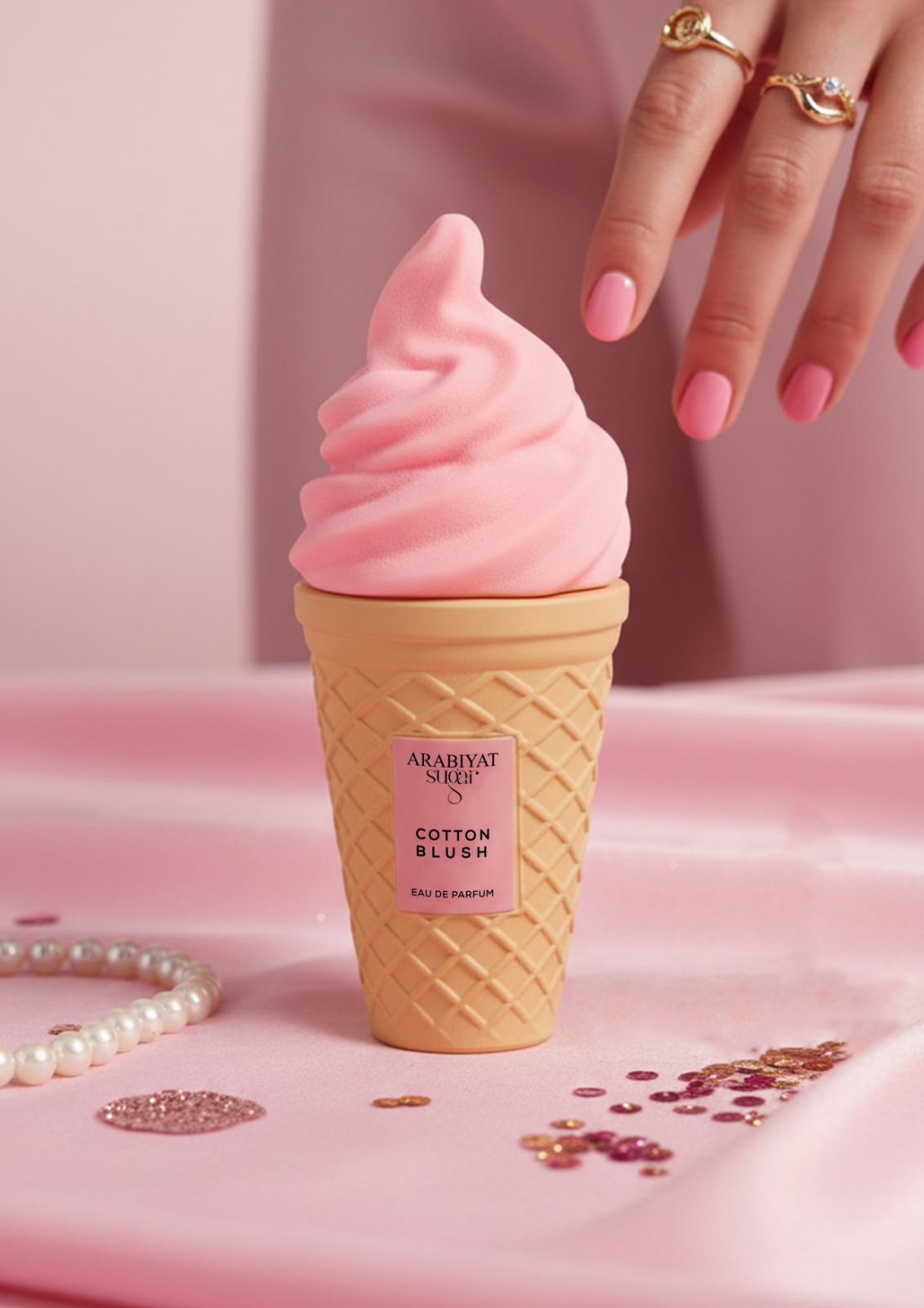 Arabiyat Sugar Cotton Blush Eau De Parfum 3.4FL.OZ